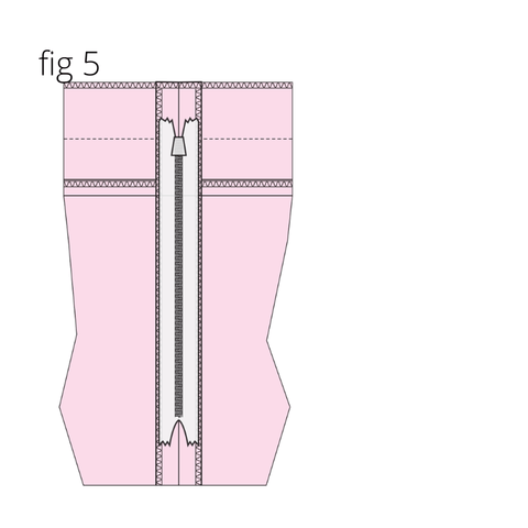 High Waisted Pants Pattern - Sewing Instructions 5