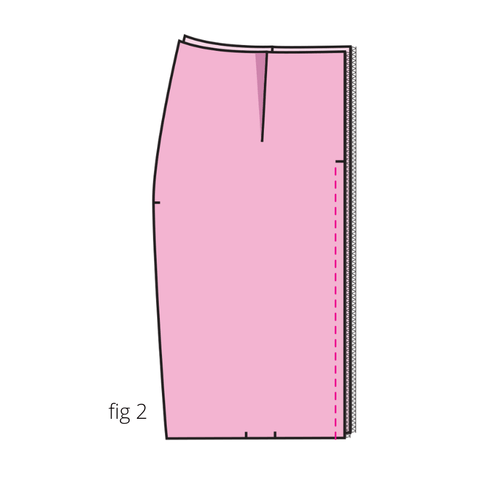Mermaid Skirt Pattern - Sewing Instructions 2