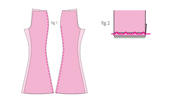 shoulder off jumpsuit pattern sewing instructions 3