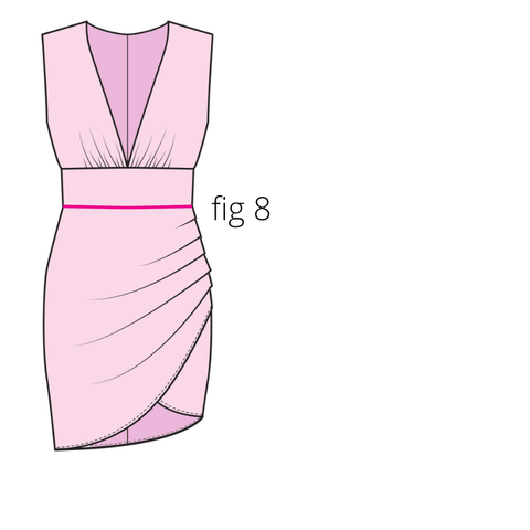 sewing instruction illustration 8