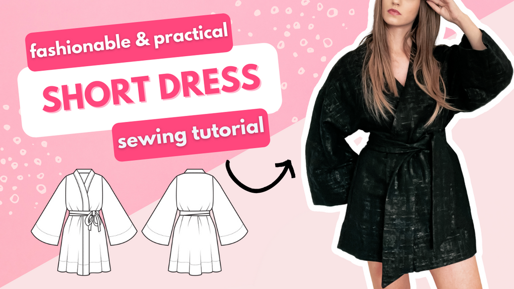 cover photo for robe pattern video tutorial