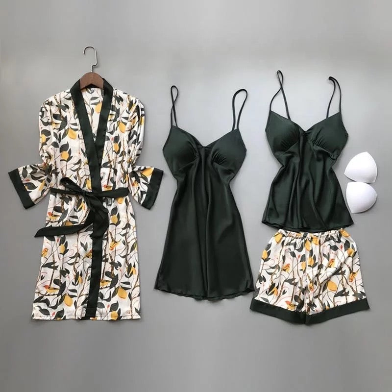 Cutemini Women Sexy Pajamas Set Cute Velvet Sleeping Wear 2 Piece