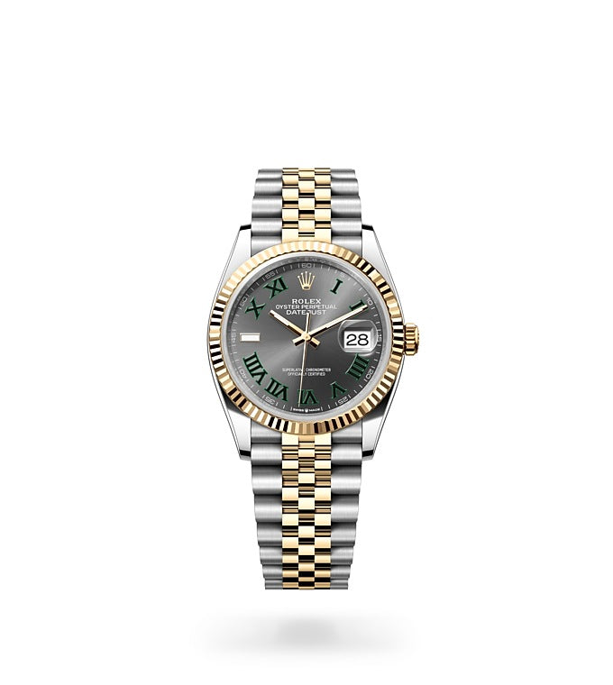 Datejust 36, Oyster, 36 mm, Oystersteel and yellow gold Front Facing