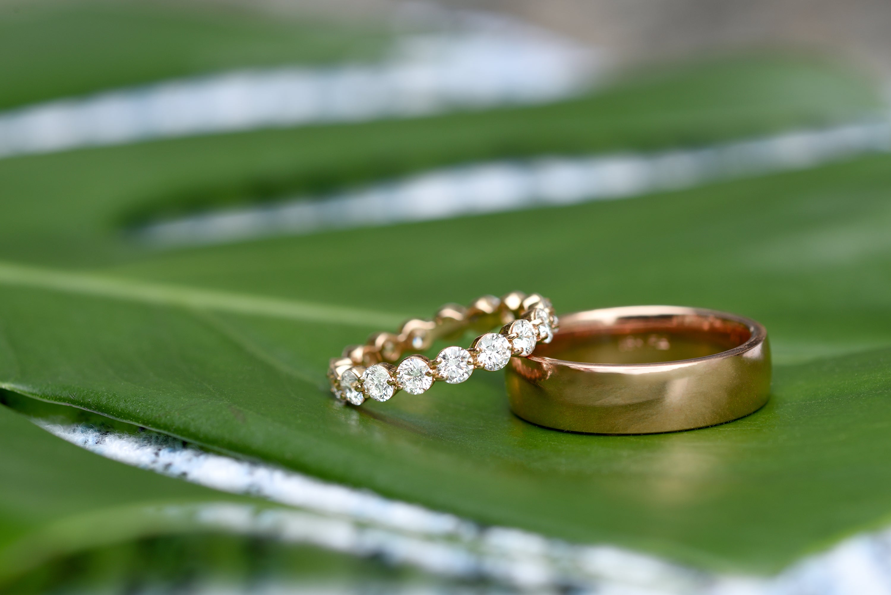 Bridal set: promise rings, wedding bands - Cartier