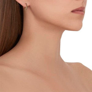 Chan Luu Silver Petite Infinity Hoop Earrings- Bliss Boutiques