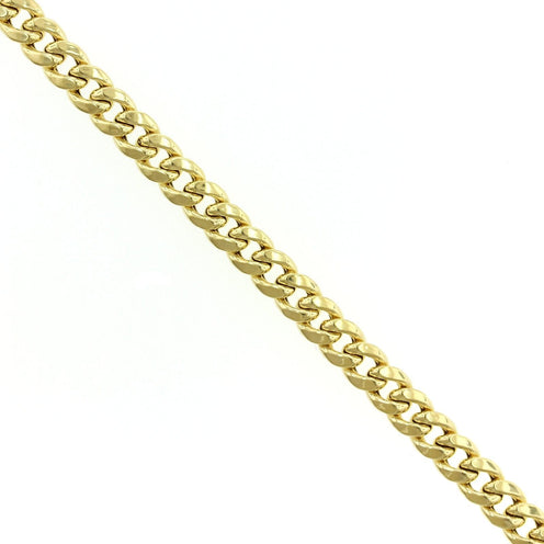 14K Yellow Gold Curb Chain Ring – Long's Jewelers