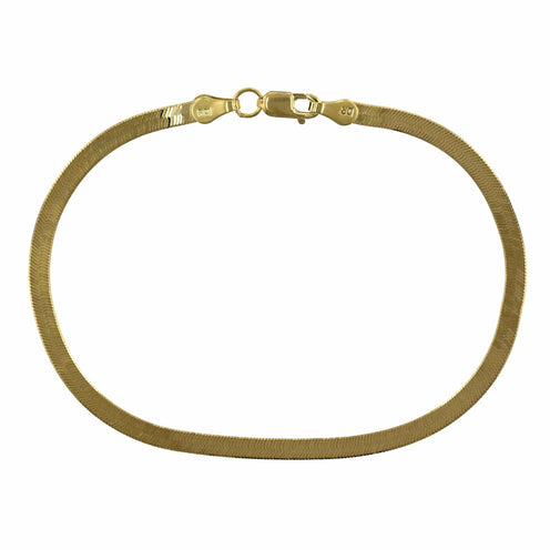 Yellow Gold Large Diamond Paper Clip Bracelet — Koehn & Koehn Jewelers