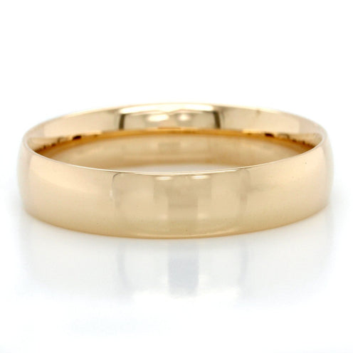 14K Yellow Gold Low Dome Wedding Band 6mm – Long's Jewelers