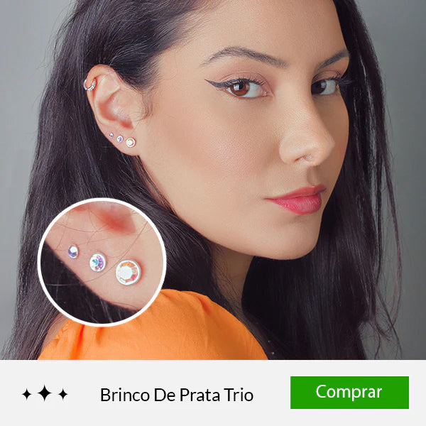 Brinco de prata