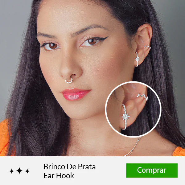 Brinco de prata