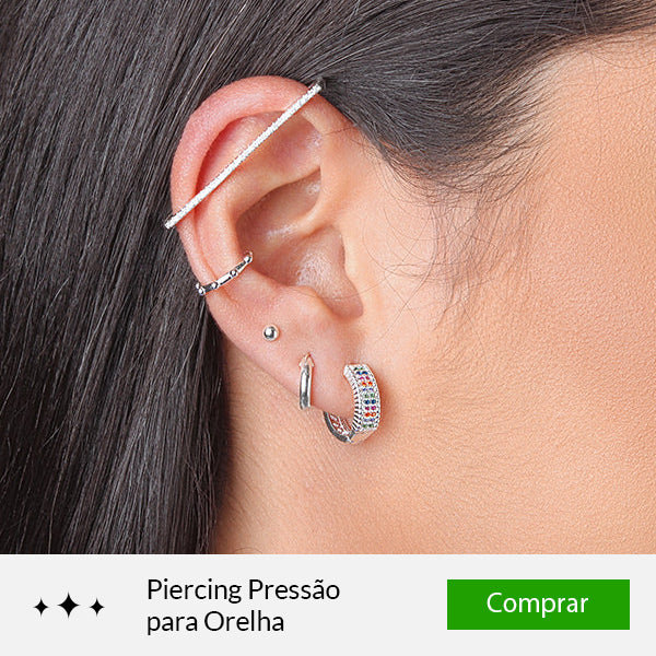 Piercing de prata