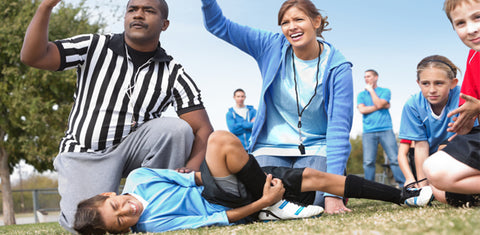 Youth Soccer PLayer Injured