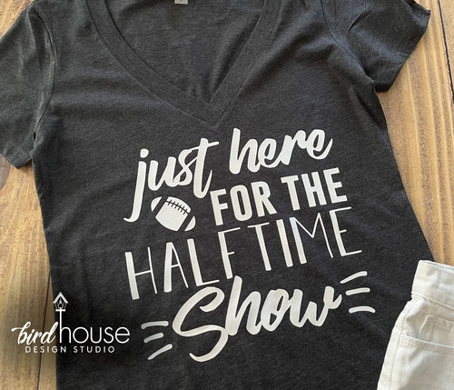 Just Here for The Half Time Show Screen Printed Tee Adult 3XL / Pink