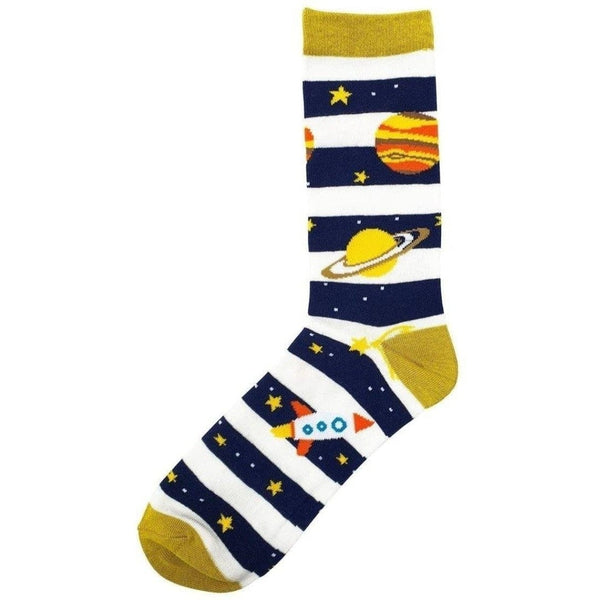 Space Socks Planetary Travel - Mad Socks Australia