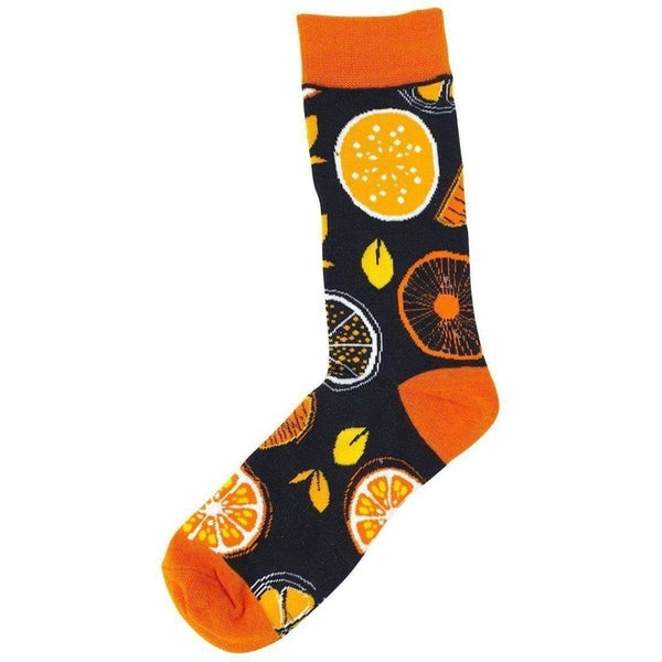 Fruit Socks Orange Slice - Mad Socks Australia