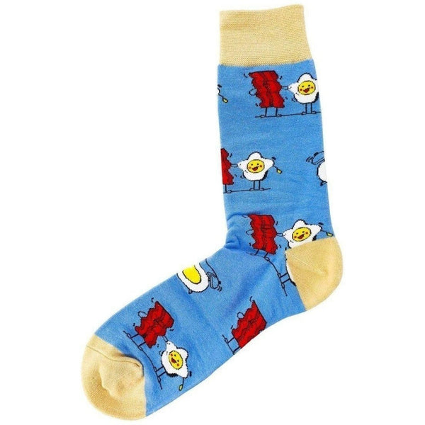 Food Socks Bacon & Eggs - Mad Socks Australia