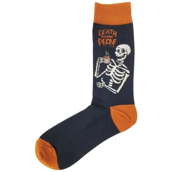 Fun & Games Socks Skeleton Nightmare - Mad Socks Australia