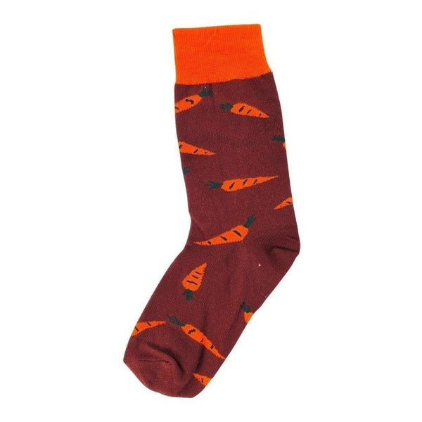 Vegetable Socks Carrots - Mad Socks Australia