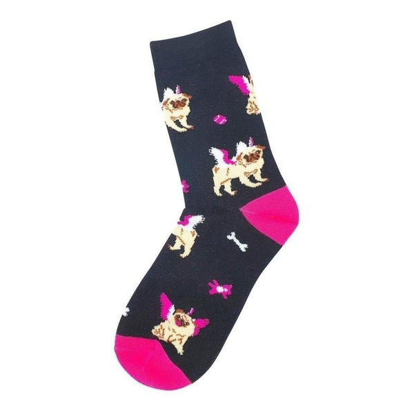 Animal Socks Unicorn Frenchie - Mad Socks Australia