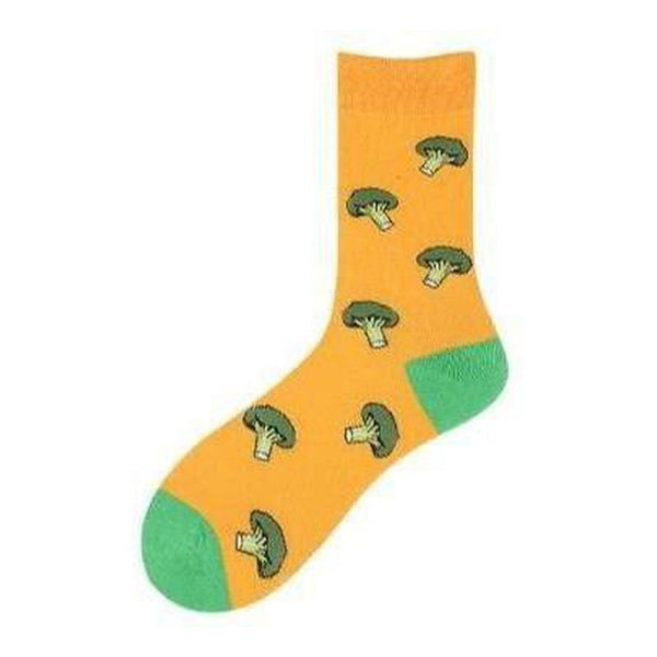 Vegetable Socks Broccoli - Mad Socks Australia