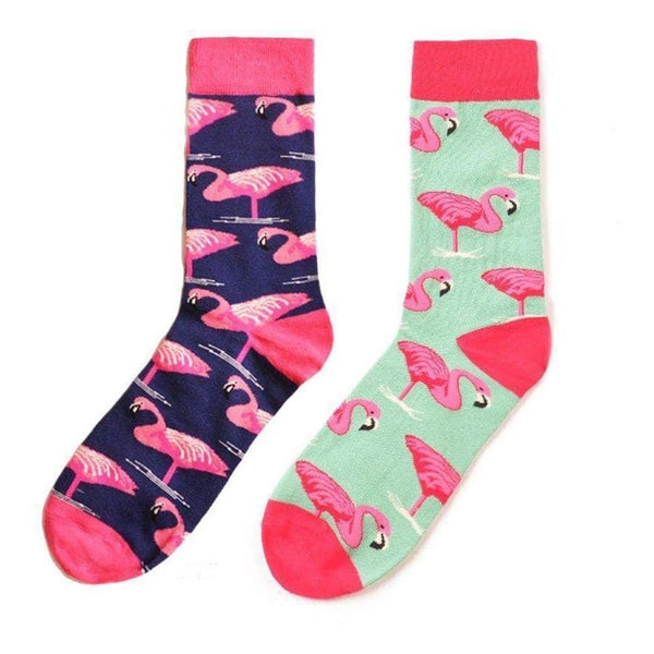 Animal Socks Flamingo - Mad Socks Australia