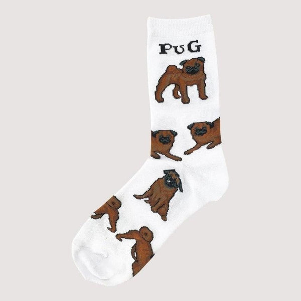 Animal Socks Pug - Mad Socks Australia