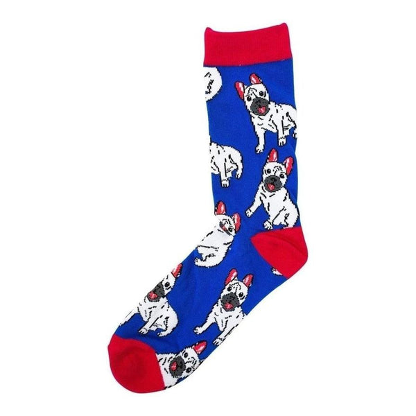 Animal Socks Bulldog Haven - Mad Socks Australia