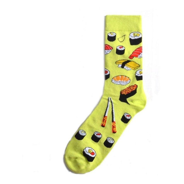 Food Socks Sushi | Green - Mad Socks Australia