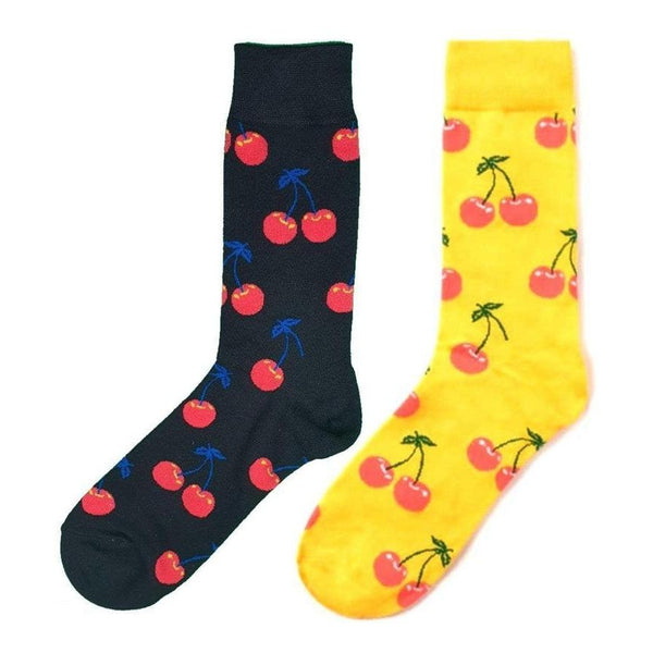 Fruit Socks Cherry - Mad Socks Australia