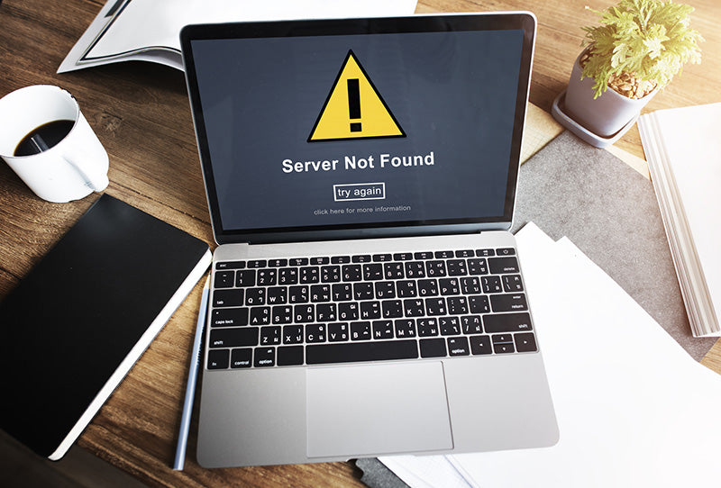 server network error on laptop