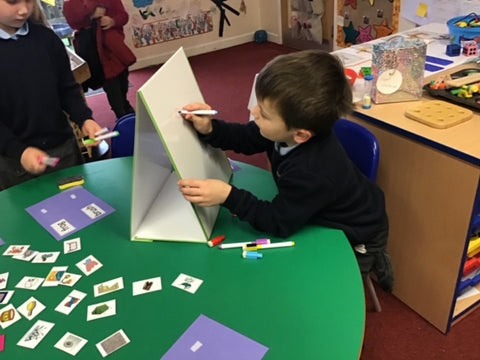 School Tabletop Magnetic Whiteboard