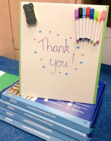 school tabletop magnetic whiteboard