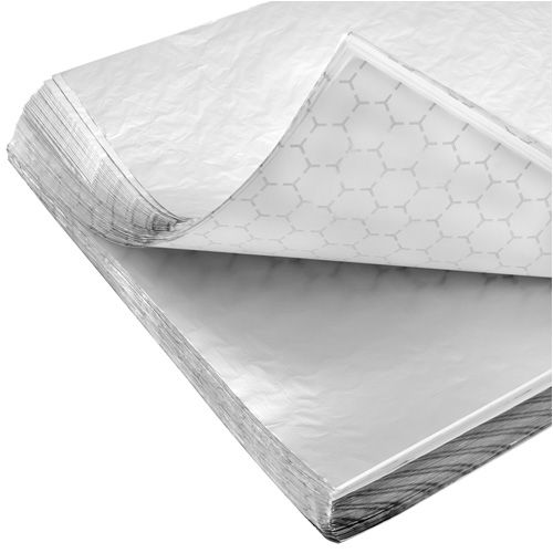 Fischer Paper Products 65 Foil Wrap Sheets 14 x 16 Plain
