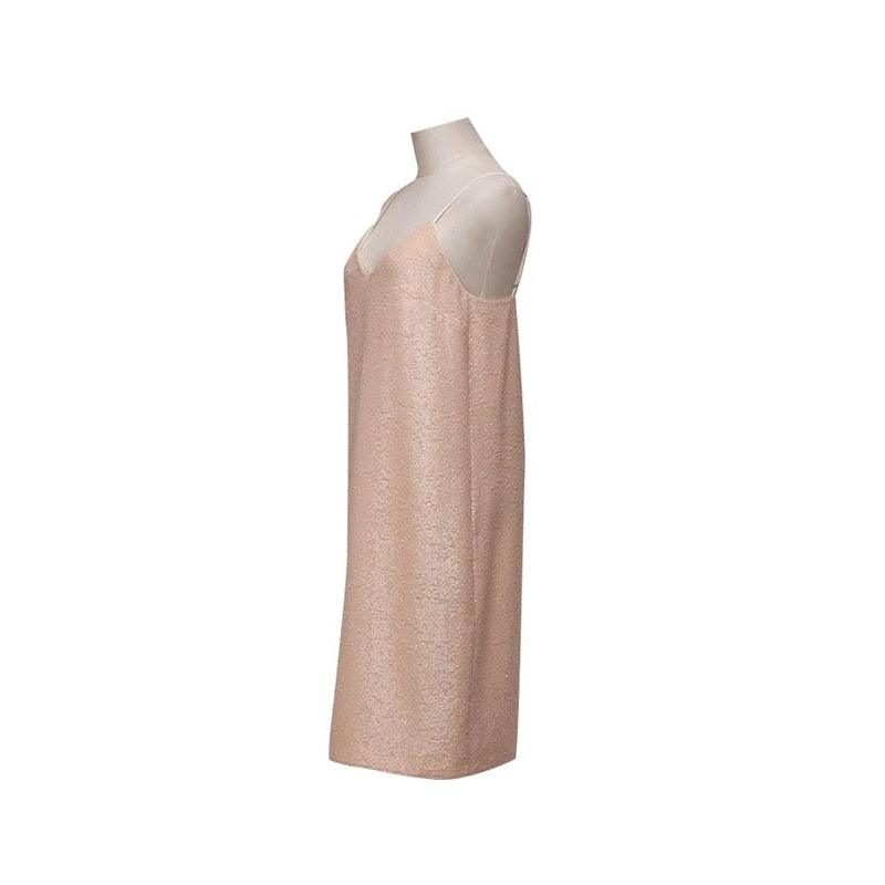 Pre-owned A LA RUSSE Pink Slip Midi Dress - theREMODA