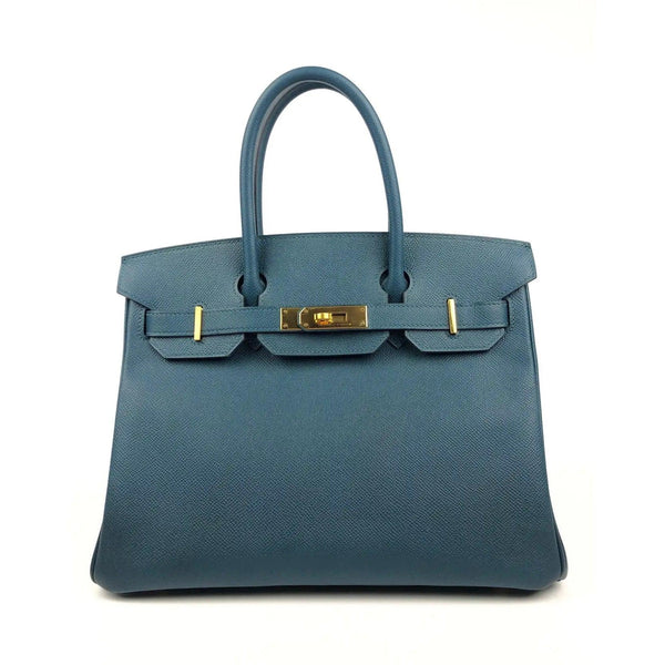 Hermès Vert Criquet Epsom Leather Birkin 35cm at 1stDibs