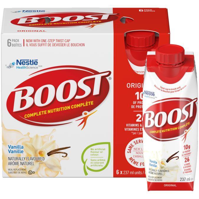 BOOST ORIGINAL VANILLE PRISMA 6X237ML – InstaPharma