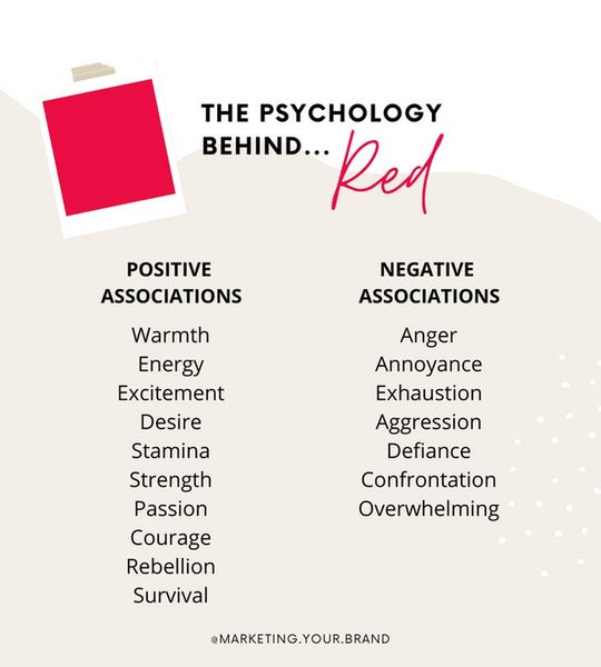 The Pyschology behind Red