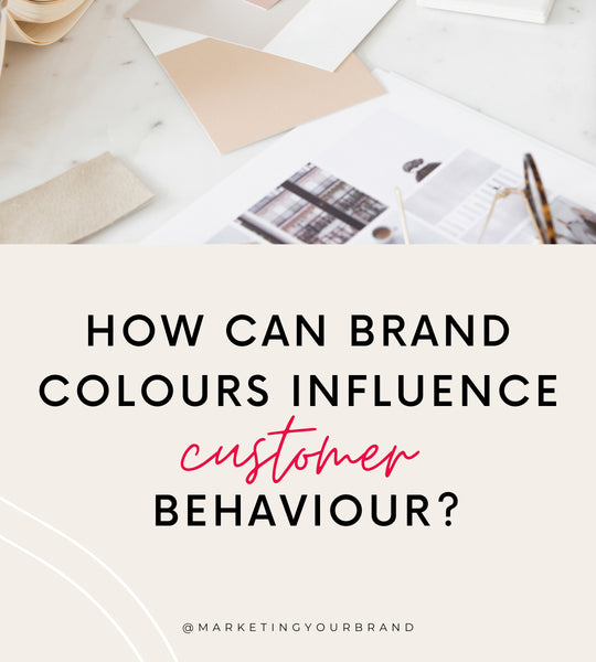 How can brand colours influence customer behaviour