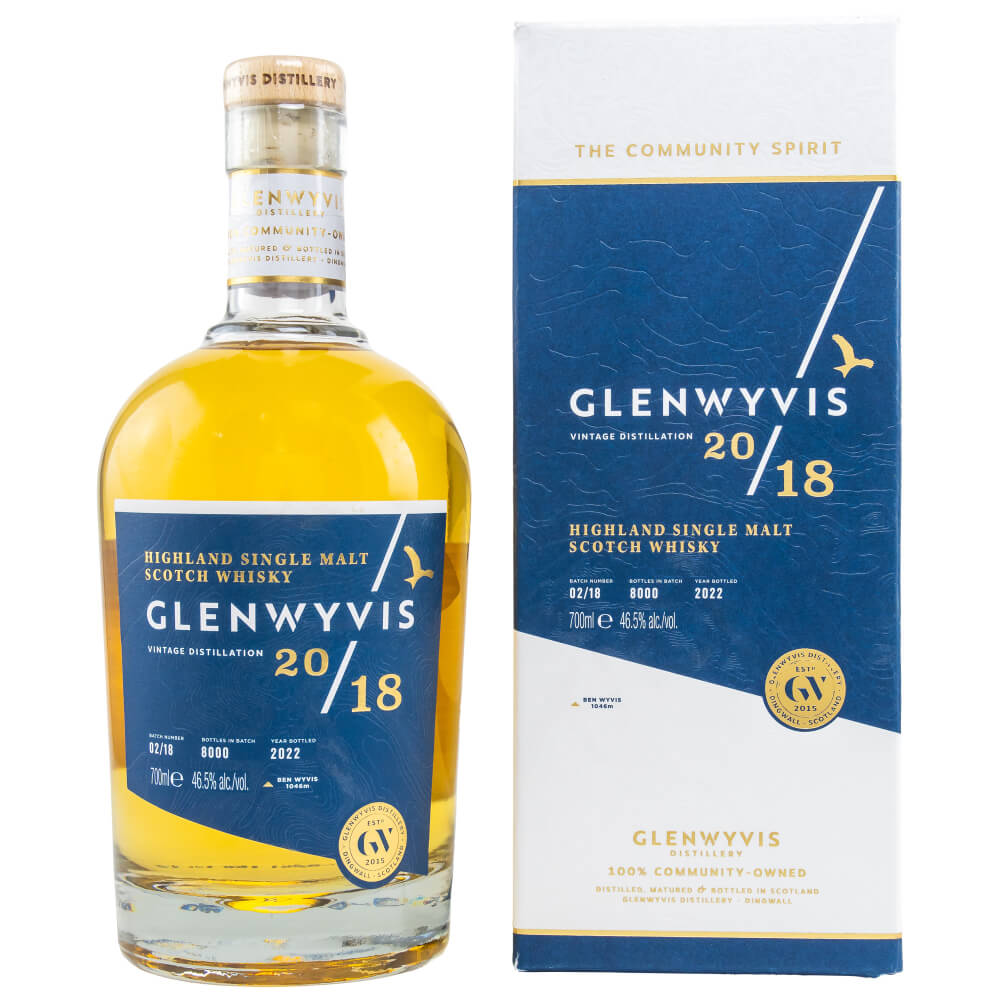GlenWyvis Batch 02/18 Single Malt Scotch Whisky