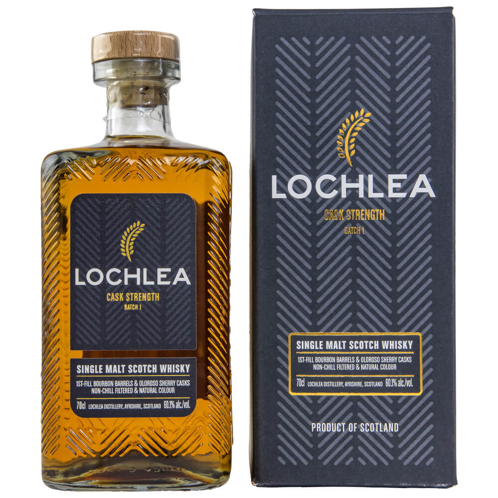 Lochlea Cask Strength Batch 1 Lowland Whisky