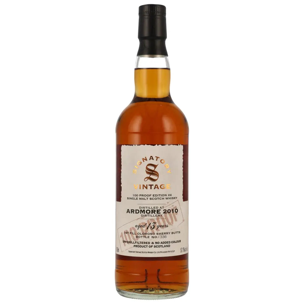 Ardmore 100 Proof Signatory Vintage Single Malt Whisky