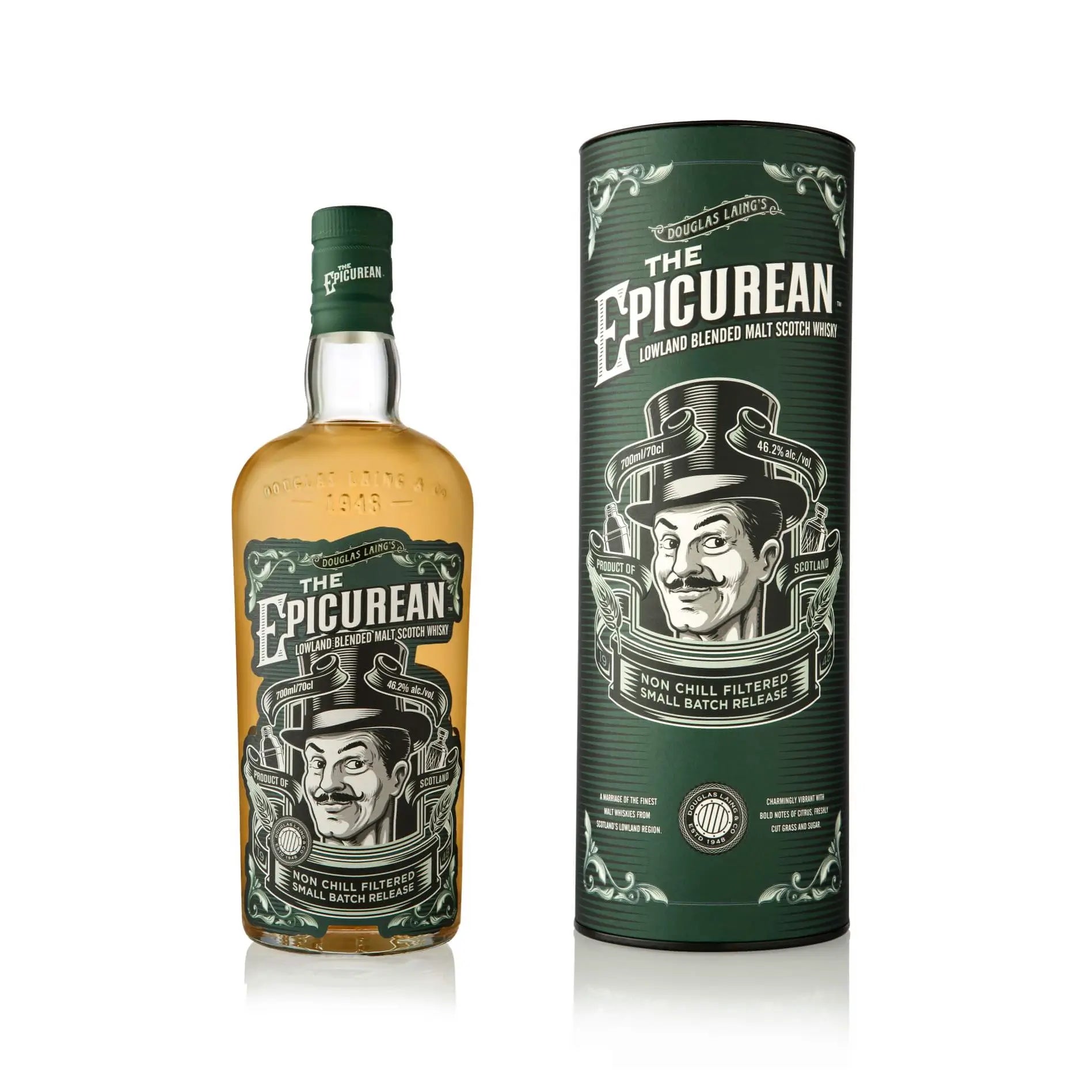 The Epicurean Lowland Blended Malt Scotch Whisky