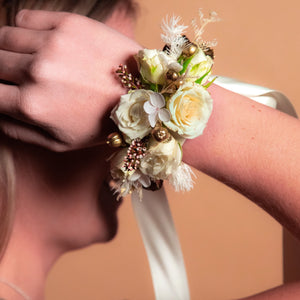 Pure Grace Wrist Corsage – Peachtree Petals