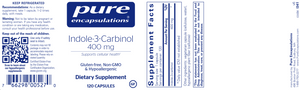 Indole -3 -Carbinol 400 mg 120 vcaps