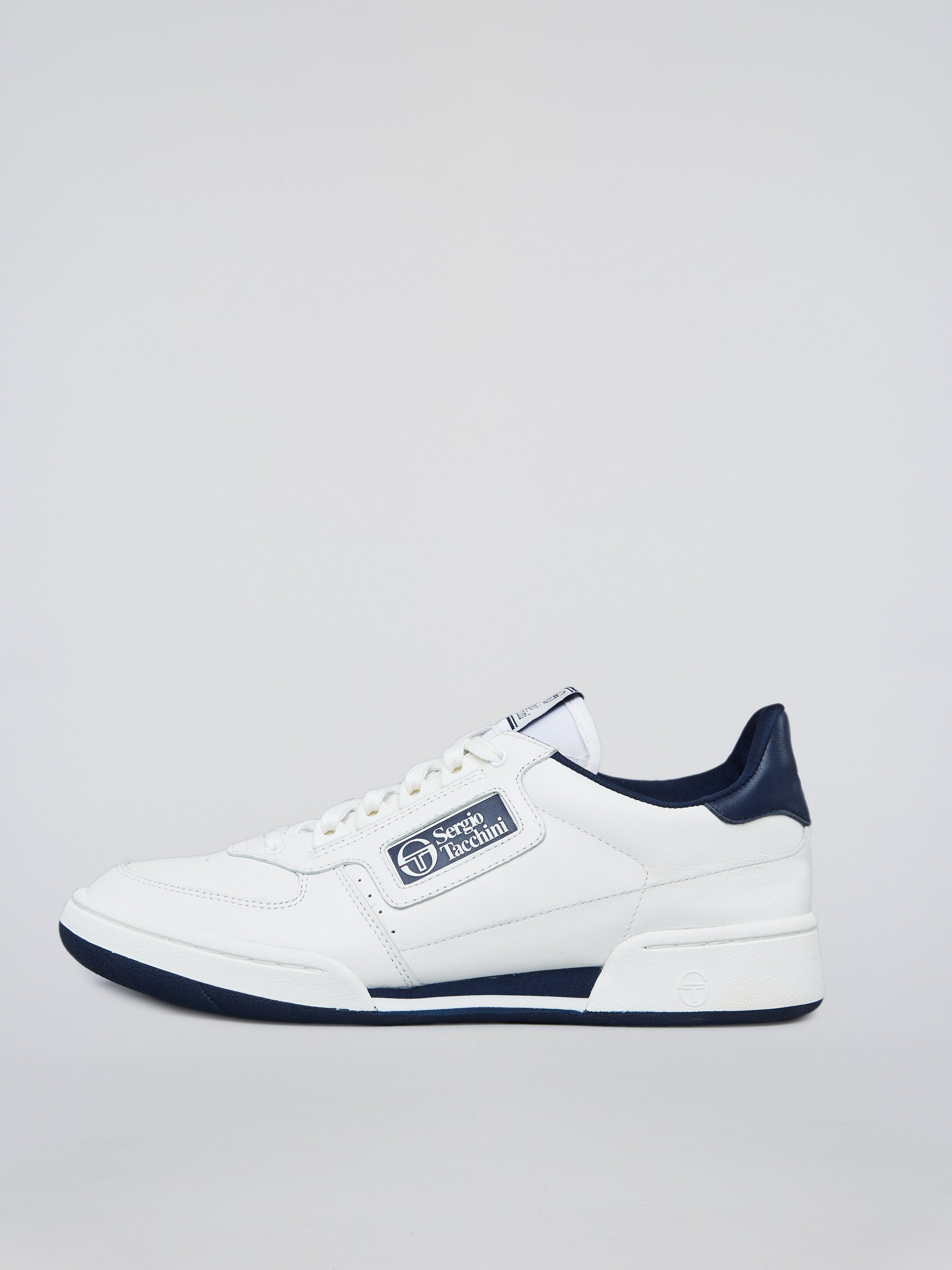 NEW YOUNG LINE SNEAKER - WHITE/NAVY 