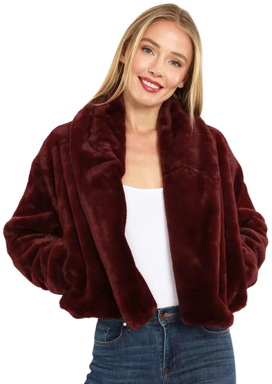 Dolce cabo shop faux fur vest