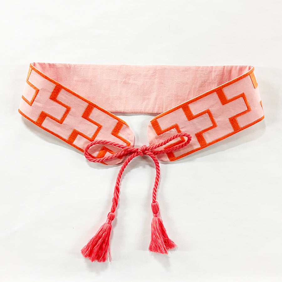 Oslo Belt - Pink/Coral