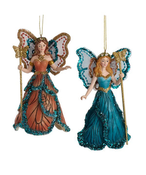 Fairy Queen With Staff Ornament - Mia's Christmas Gallery