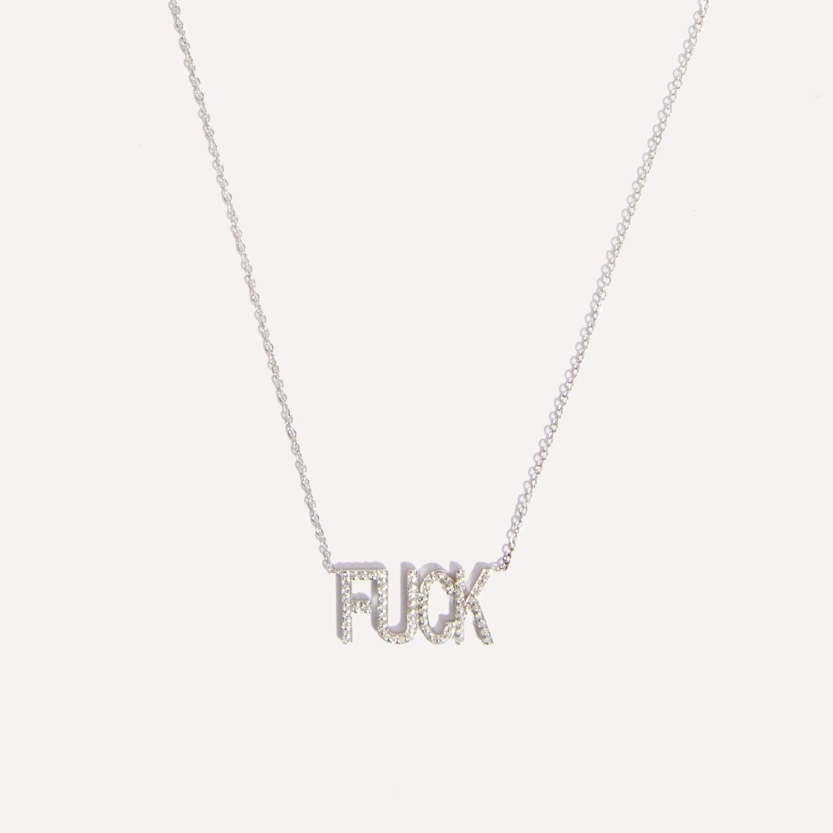 Fuck Diamond Necklace – Amarilo