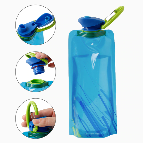700ml folding water bottle